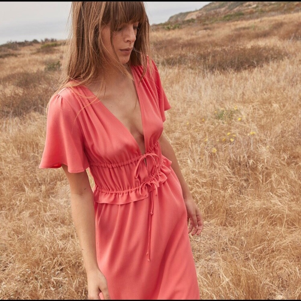 Christy Dawn Loretta Dress - Coral XS/S